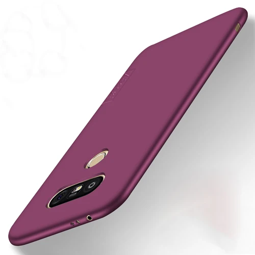 Для LG G6 Q6 G7 чехол для телефона X-Level ультра-тонкий мягкий Силиконовый ТПУ матовый чехол для LG G6 G7 Чехол Кожа Капа супер качество - Цвет: wine-red