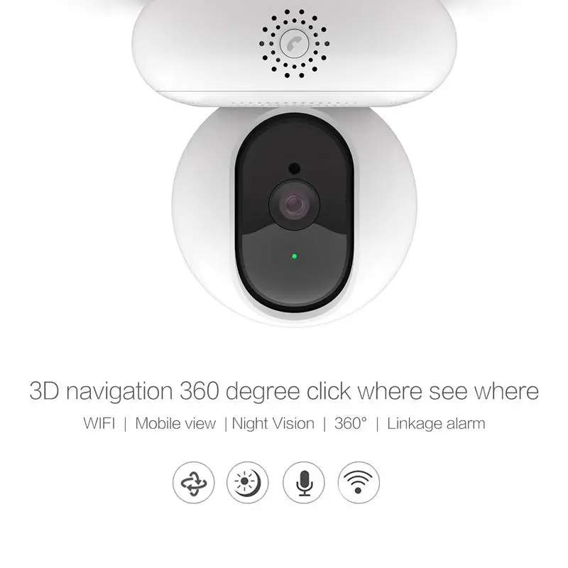 QZT Беспроводной видеонаблюдения Камера WI FI IP камеры безопасности дома один клик