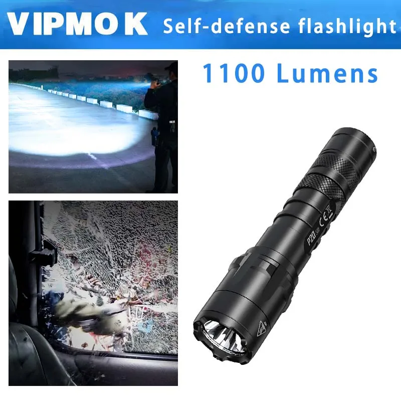 Новый фонарик NITECORE P20 V2 1100 люмен тактический фонарь для защиты CREE XP-L2 V6