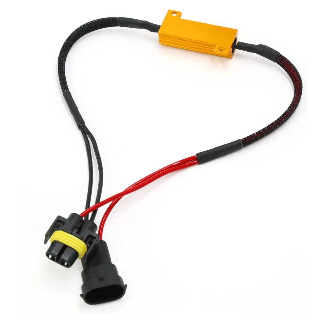 X Autohaux 2 шт. H11 резистор без ошибок нагрузки обводной жгут проводов 50 Вт 6