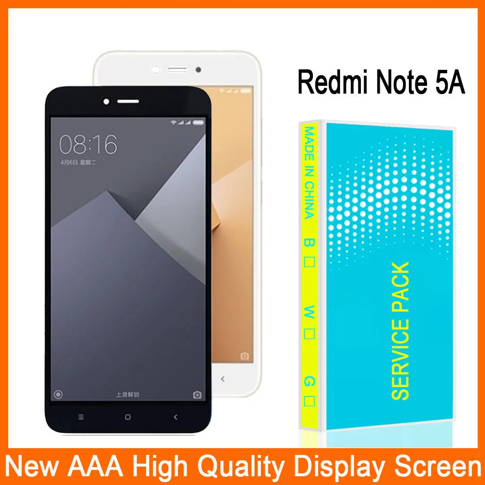 5 &quotдюймовый ЖК дисплей для Xiaomi Redmi Note 5A сенсорный экран Prime Y1 / Lite LCD|Экраны