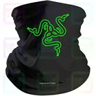 Двусторонняя Новая черная бандана Razer Gamingtwo, маска, шарф, шея, гетры, Обложка для рта