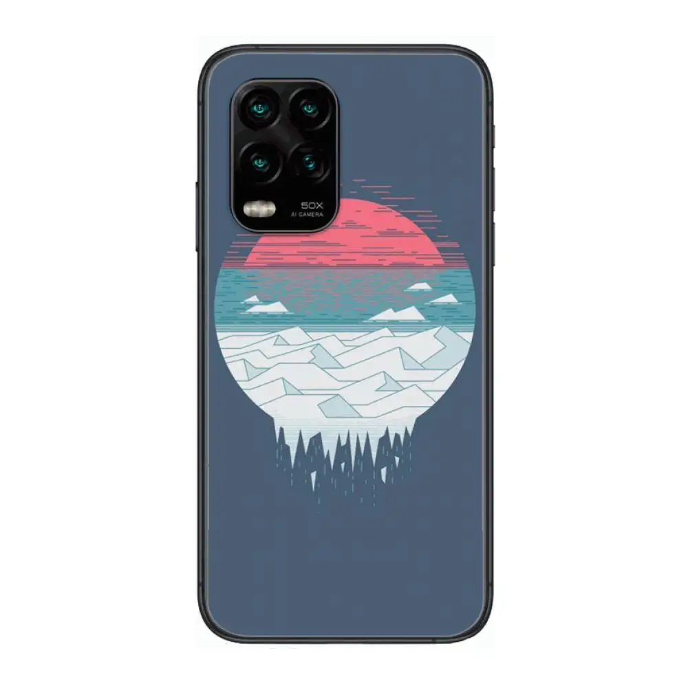

Creative graffiti Phone Case For xiaomi Redmi Note 9S 8 7 6 5 A Pro T Anime Black Cover Silicone Back Pretty senior