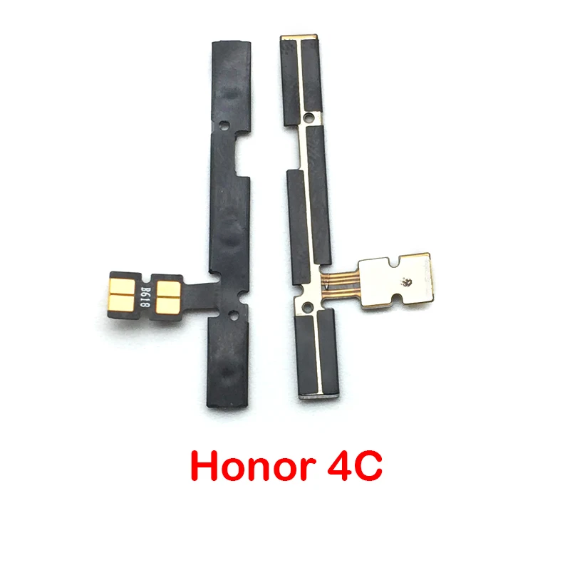 Honor 4C Для huawei honor 4C Pro 7S 6X 7X/6 7 plus/8 9 lite/honor 10/P Smart power On Off Key громкость вверх-вниз гибкий кабель боковой кнопки кабель - Цвет: Honor 4C