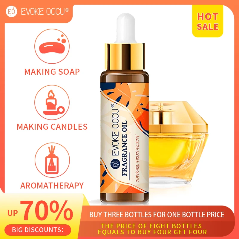 

Lady Million Fragrance Oil 10ML with Dropper Aromatic Diffuser Aromatherapy Essential Oil Humidifier Bubble Gum Massage Soap Oil