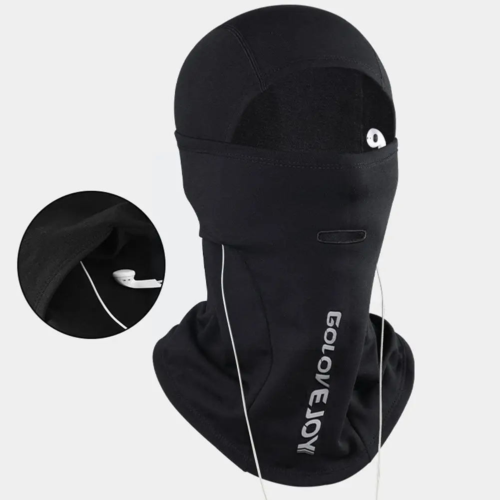 

Winter Cycling Mask Fleece Thermal Keep Warm Windproof Relaxed Balaclava Ski Fishing Protective Non-ball Mask Fabric Breath M9T8