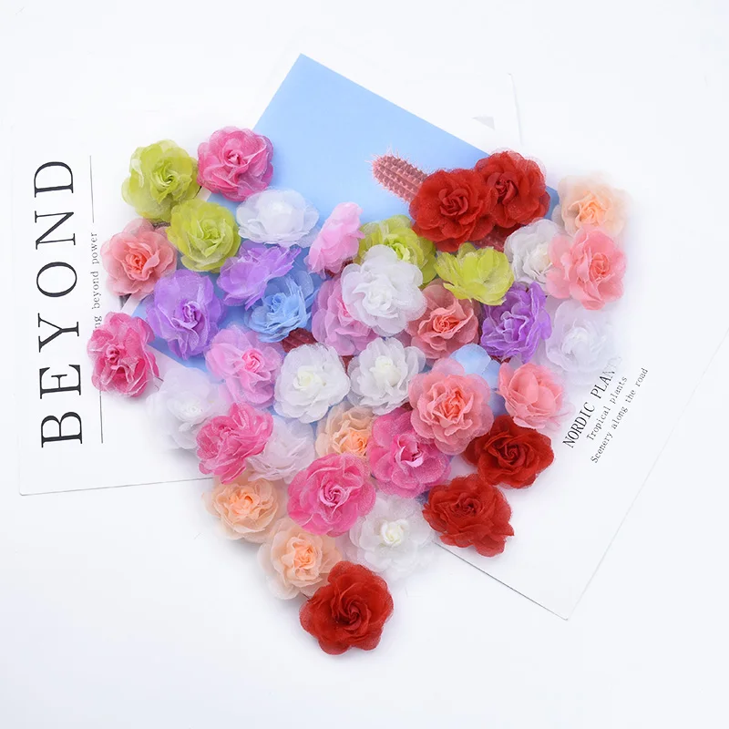 10/30 шт. декоративные розы из проволочной сетки для дома свадьбы свадебные