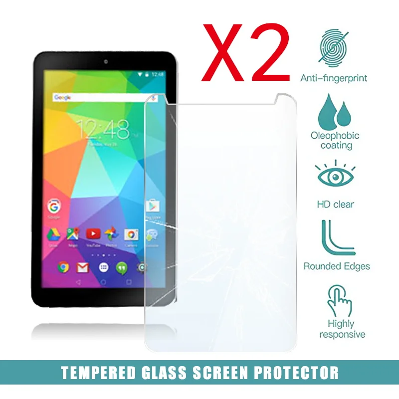 2 шт. Tablet закаленное Стекло Экран Защитная крышка для GoTab X GT7X 7 "планшетный ПК с