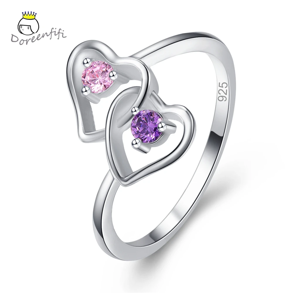 Женское кольцо из серебра 2019 пробы с фианитом | Украшения и аксессуары