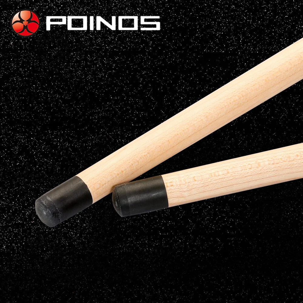 Бильярдный Кий POINOS серии KL 13 мм черный бакелитовый наконечник твердый клен 2