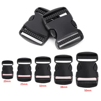 5pcs quick release buckles safety buckle closure outdoor sports backpack belt luggage bag strap webbing fastening parts