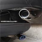 Наконечник Выхлопной Трубы из нержавеющей стали, крышка глушителя для Mitsubishi Outlander 3 4 2019 2018 2017 2016 2015 2014 2013, аксессуары