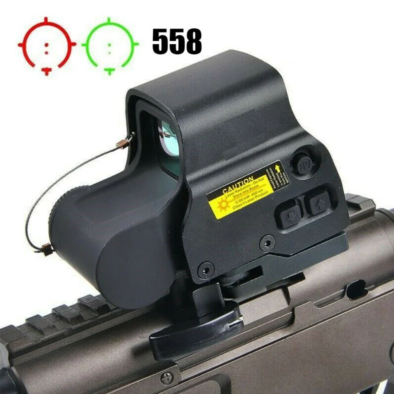 

HD 558 красный зеленый точечный тактический оптический прицел голоприцел с рычагом быстрого отсоединения