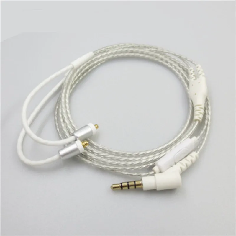 Сменный аудиокабель для наушников Shure SE215 SE535 SE846 UE900 W40 улучшенный микрофон MMCX с
