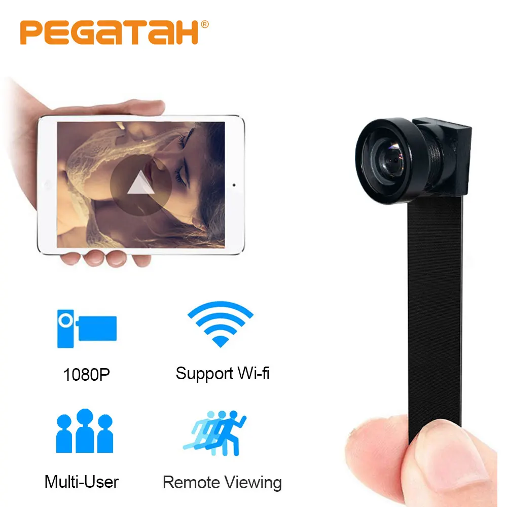 HD 1080P Мини ip-камера, Wi-Fi, удаленный мониторинг, сигнализация, push-сообщение, запись, поддержка TF карты, Макс. 128G, ip-камера