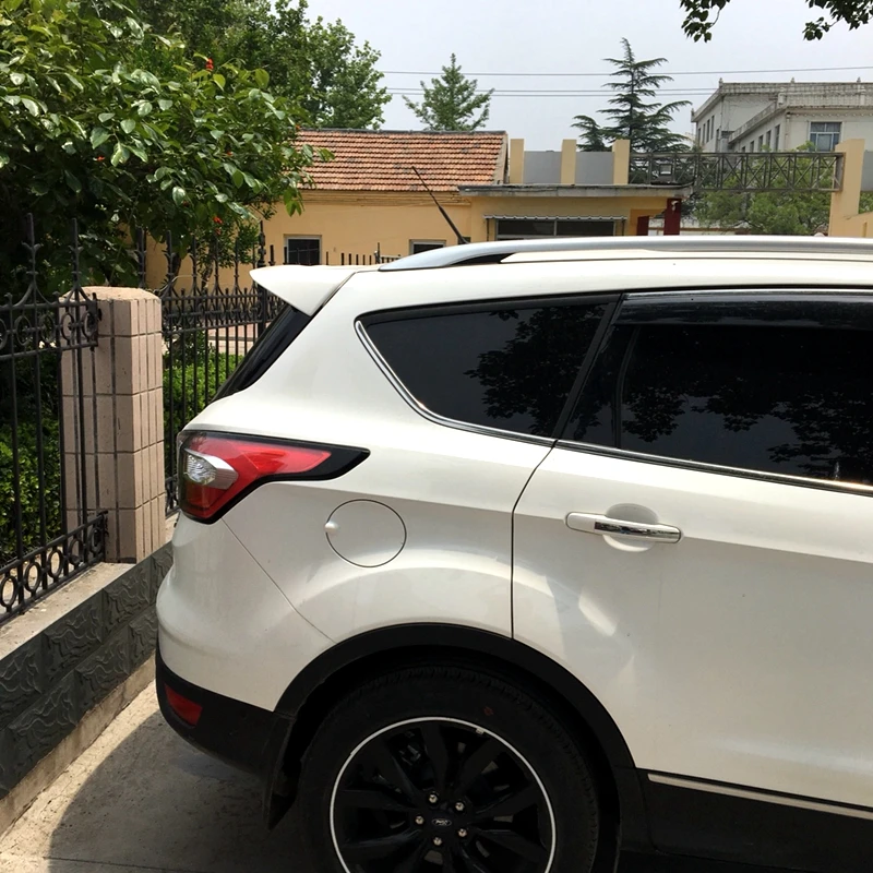 Для Ford Escape Kuga 2013 до 2017 ST задний спойлер Высокое качество ABS из материала грунтовка