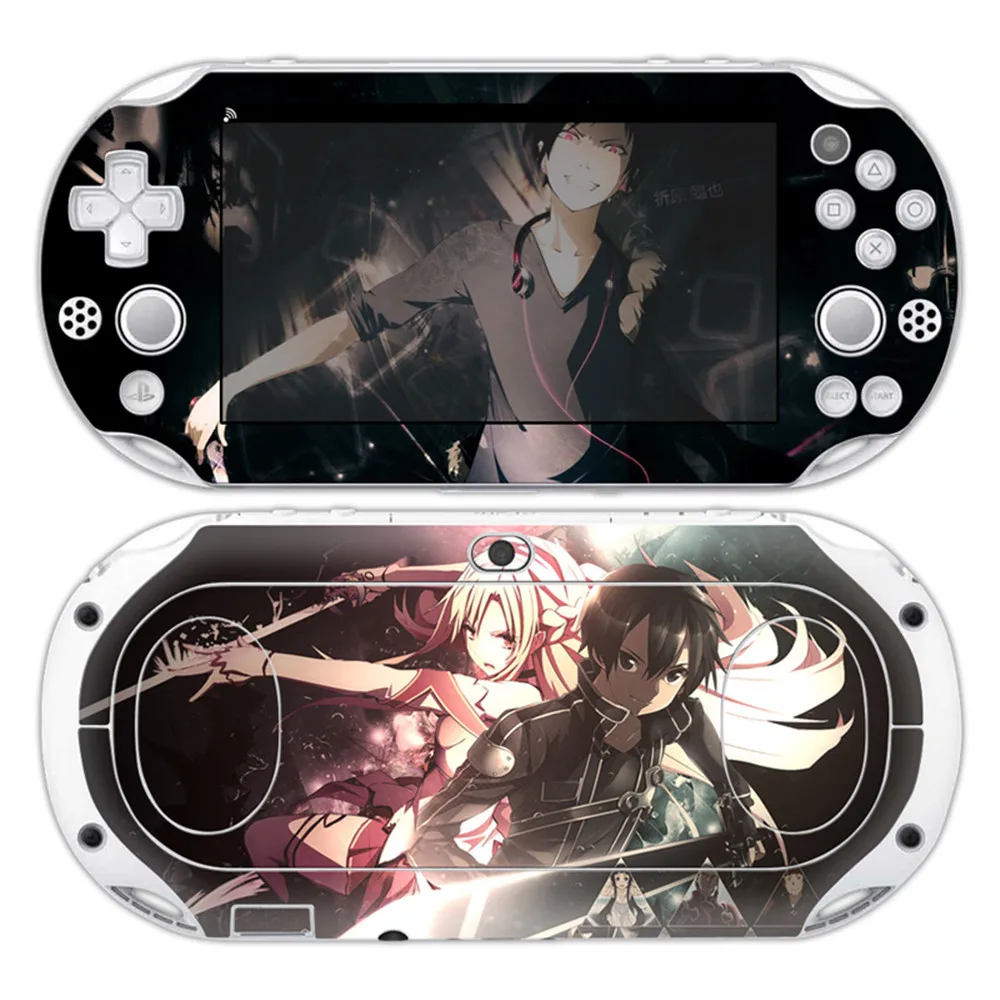 Высокое качество Лучшая цена череп дизайн игры Аксессуары для PS vita 2000 стикер кожи