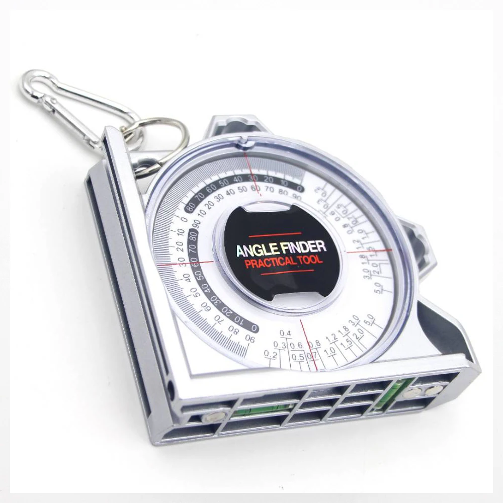 Магнитный угломер транспортир для наклона инклинометр измеритель уровня