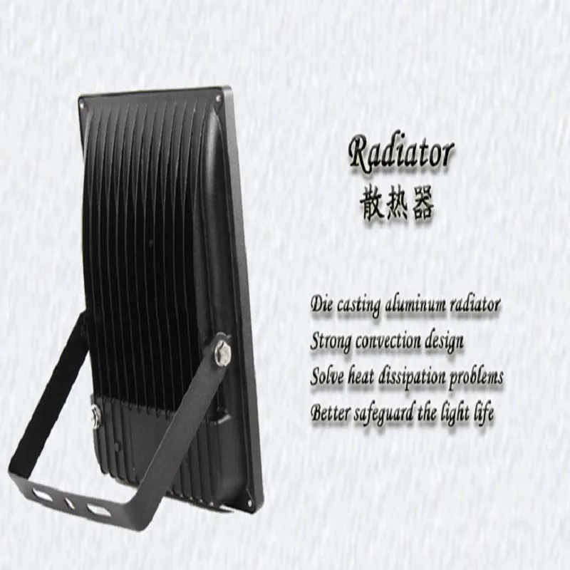 CP AC220V 10 Вт 20 Вт 30 Вт 50 Вт 100 Вт 200 в Светодиодный прожектор RGB черный корпус светодиодный уличный Ландшафтный садовый поисковый светильник светодиодный светильник