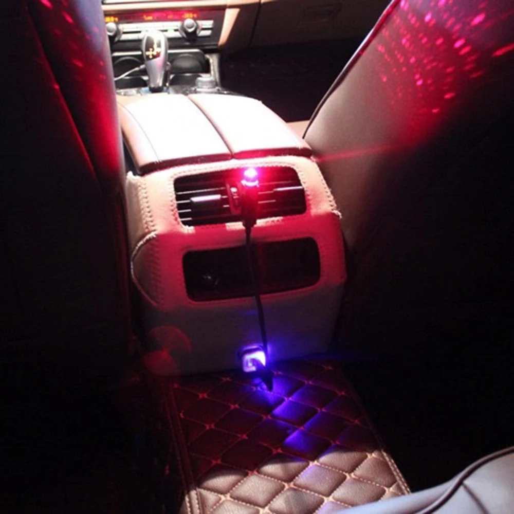 Портативный USB проектор для создания атмосферы в автомобиле|Новизна освещения| |