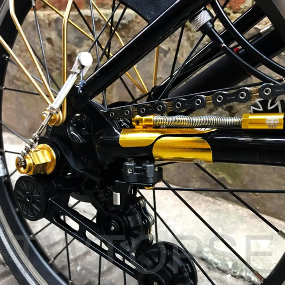 TWTOPSE 6g Велосипедное Защитное снаряжение для Brompton складной велосипедный задний