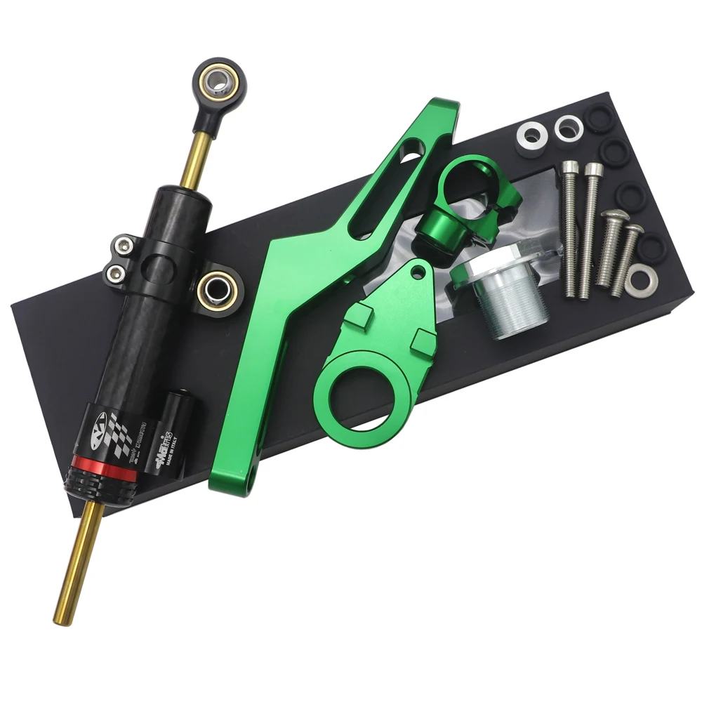 Регулируемый Линейный Обратный демпфер рулевого управления для мотоцикла с ЧПУ