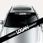 Наклейки на лобовое стекло для Renault Logan 2006-2016-2021