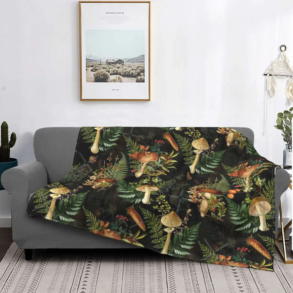 

Винтажные наборы Manta de bosque, colcha a cuadros para cama, colcha de lana de 90, funda для детей