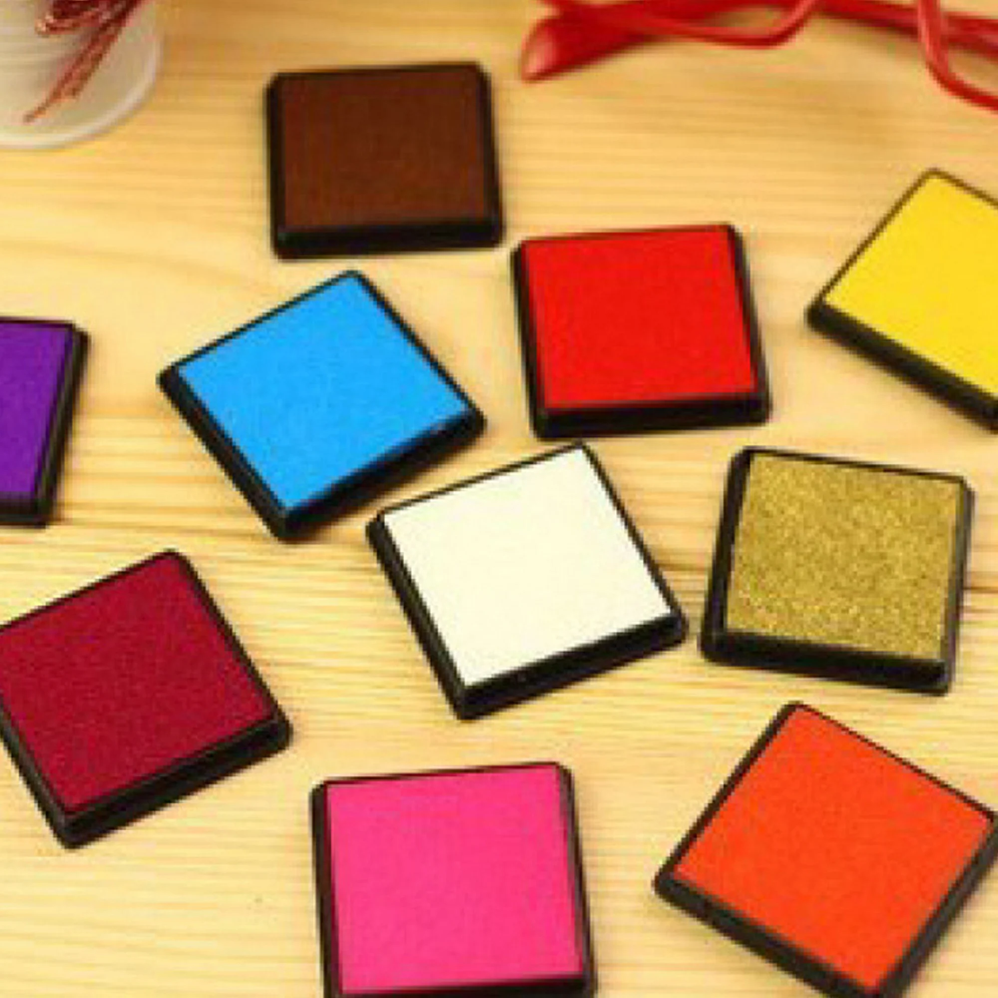 1 шт. цветная Inkpad ручной работы DIY Скрапбукинг прозрачный фотоальбом декоративный