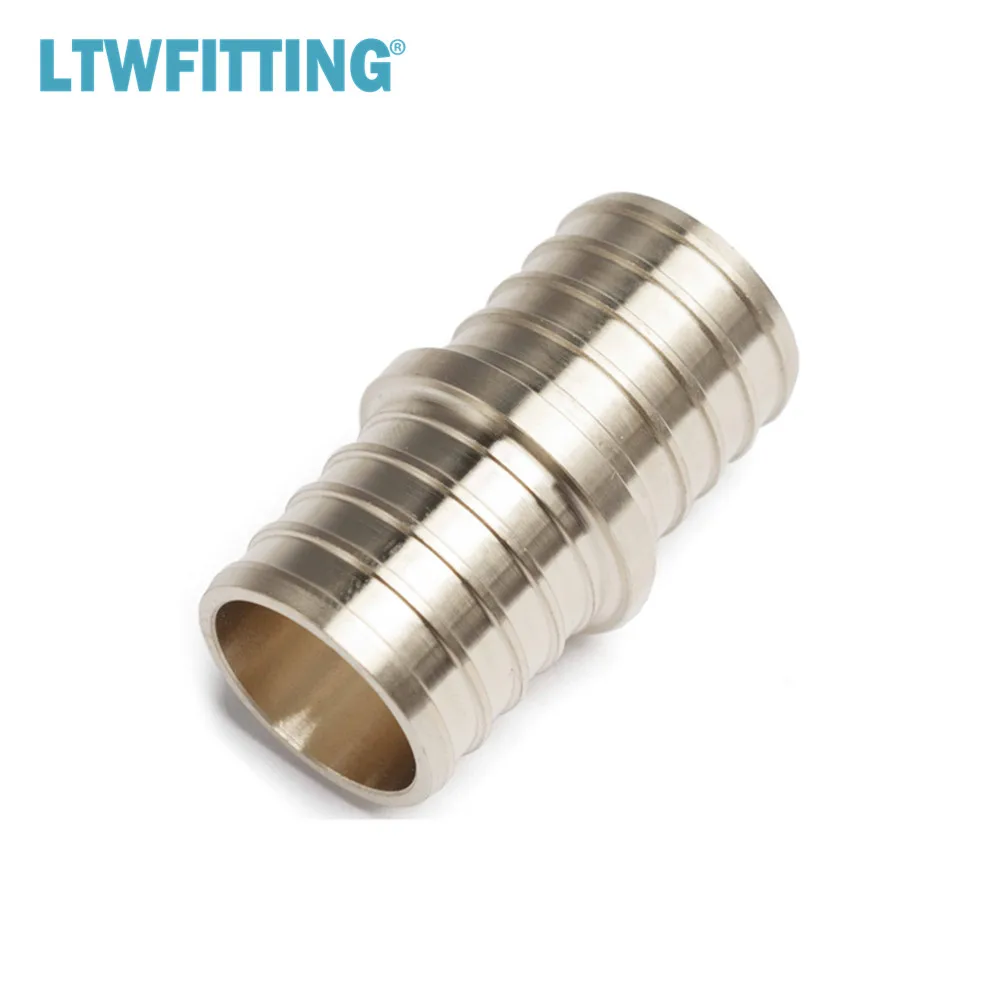 LTWFITTING Lead Free Brass PEX Crimp Fitting 1&quot Coupling | Обустройство дома