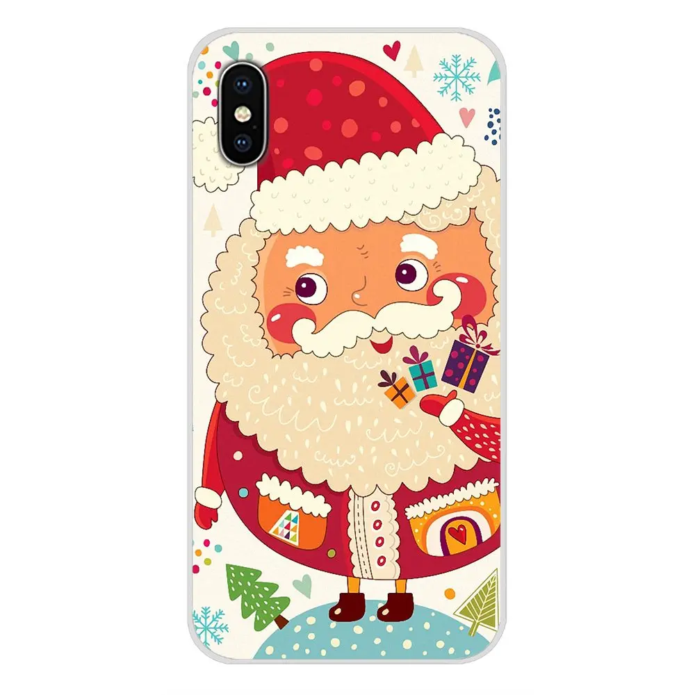 For Xiaomi Mi4 Mi5 Mi5S Mi6 Mi A1 A2 5X 6X 8 9 Lite SE Pro Max Mix 2 3 2S Silicone Phone Cases Covers Merry Christmas snowman | Мобильные