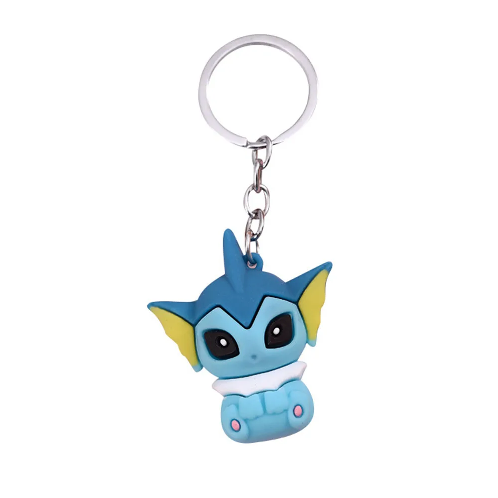 Брелок для ключей с покемоном Eevee Пикачу экшн фигурка TOMY Мультяшные аниме милые
