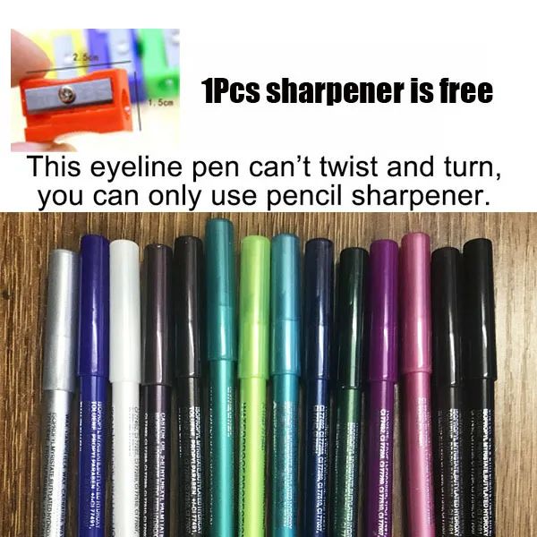 14 цветов подводка для глаз гелевый карандаш матовое стекло с перламутровым