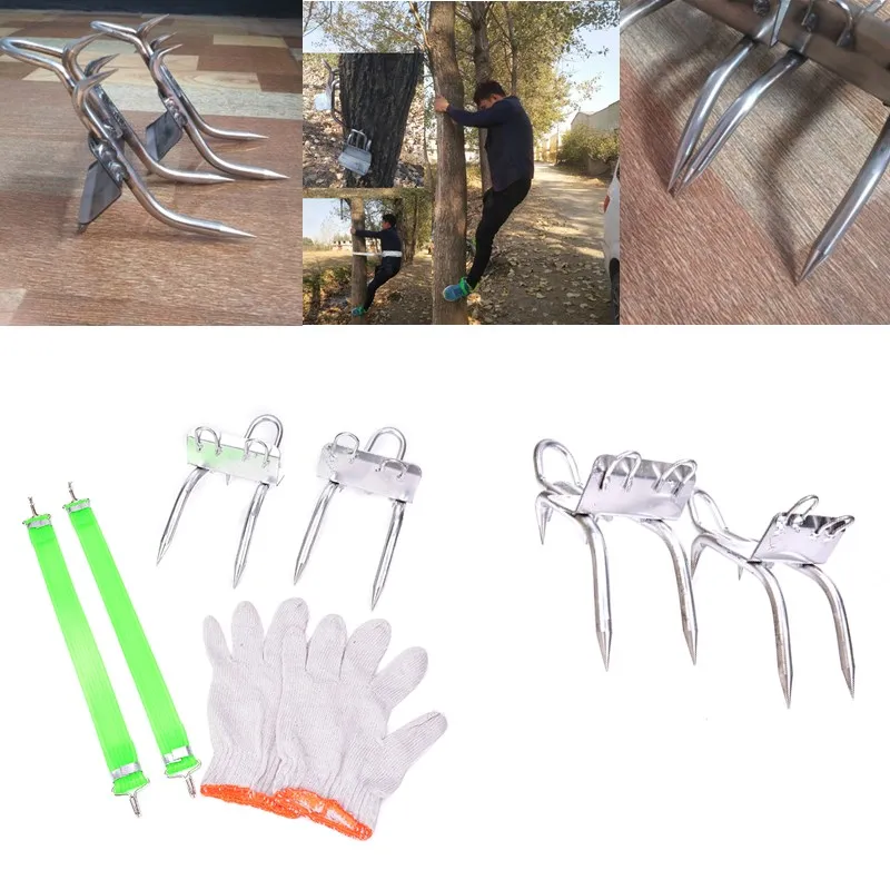 5 шт. инструмент для скалолазания на дереве из нержавеющей стали|Аксессуары