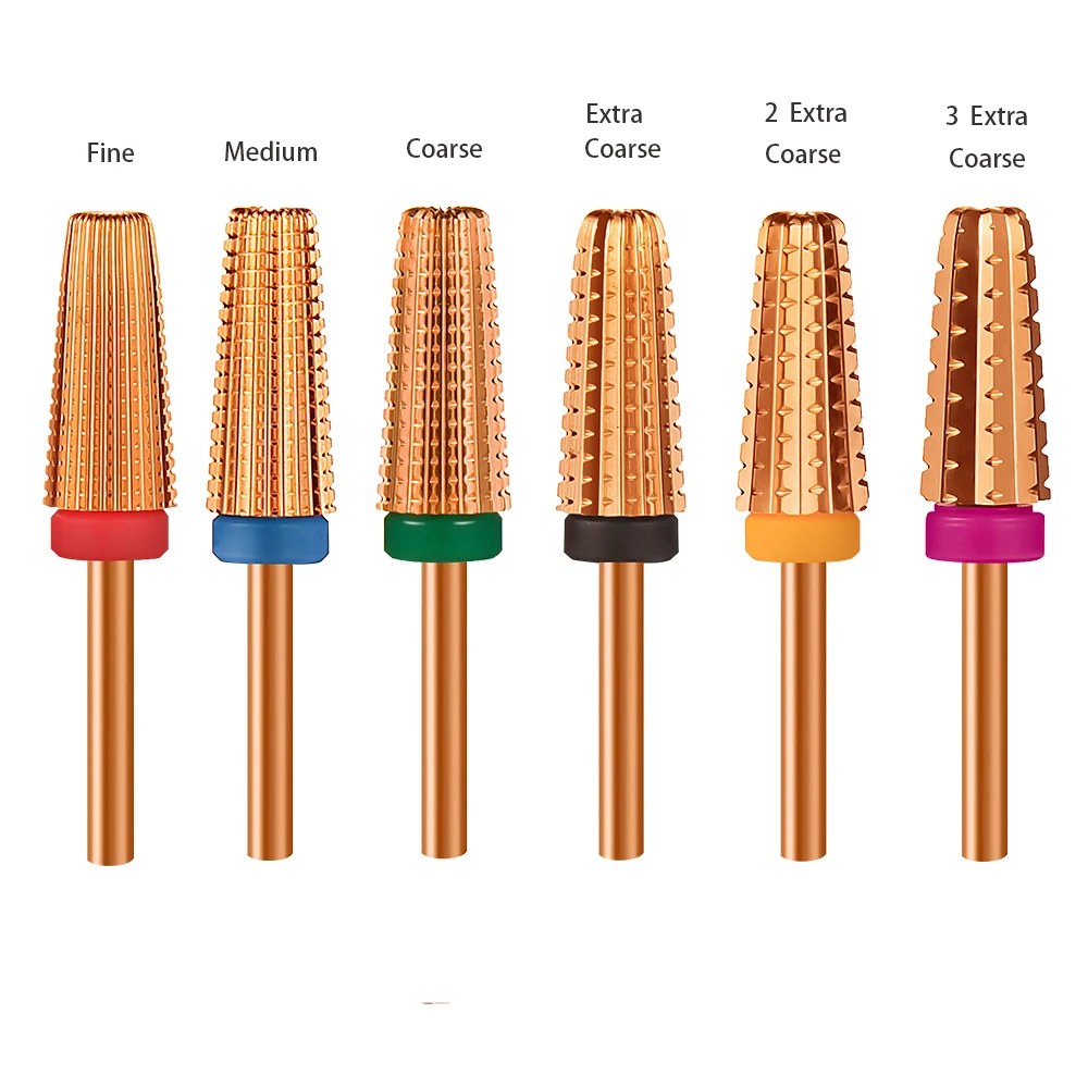 Карбидные вольфрамовые фрезы для ногтей 6 шт./компл. 5 в 1 | Красота и здоровье