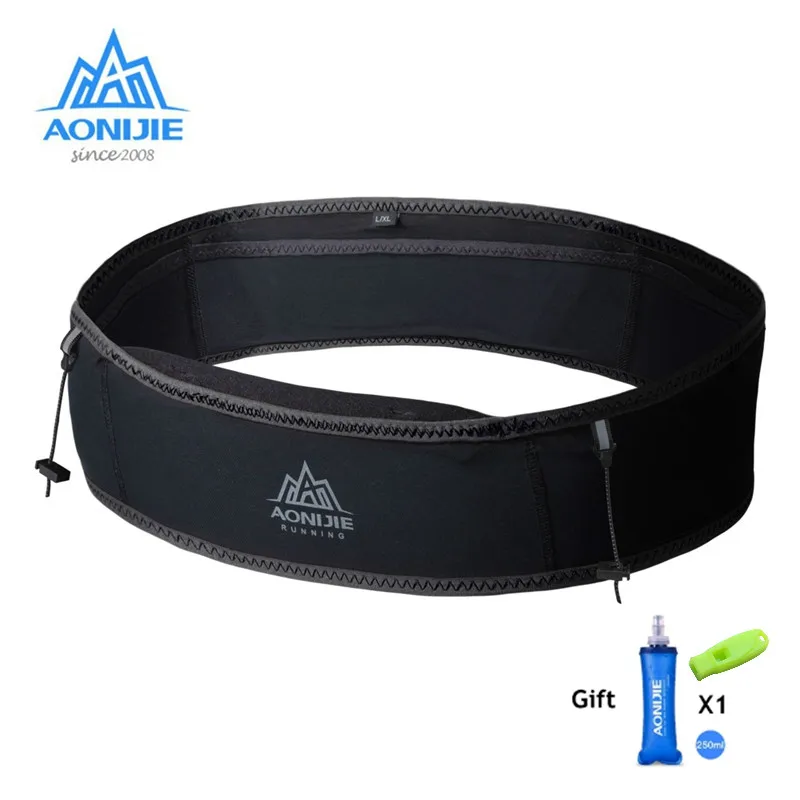 

Aonijie Outdoor Waist Belt Bag Portable Ultralight Waist Packs Phone Holder For Trailing Running Camping With Water Soft Flask