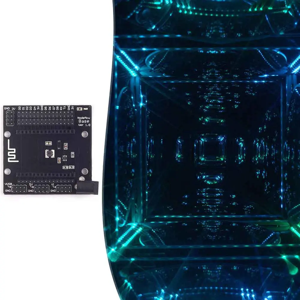 Nodemcu V3 Backplane Lua Esp8266 Wifi макетная плата база аналоговый порт IO легко подключен|Платы|