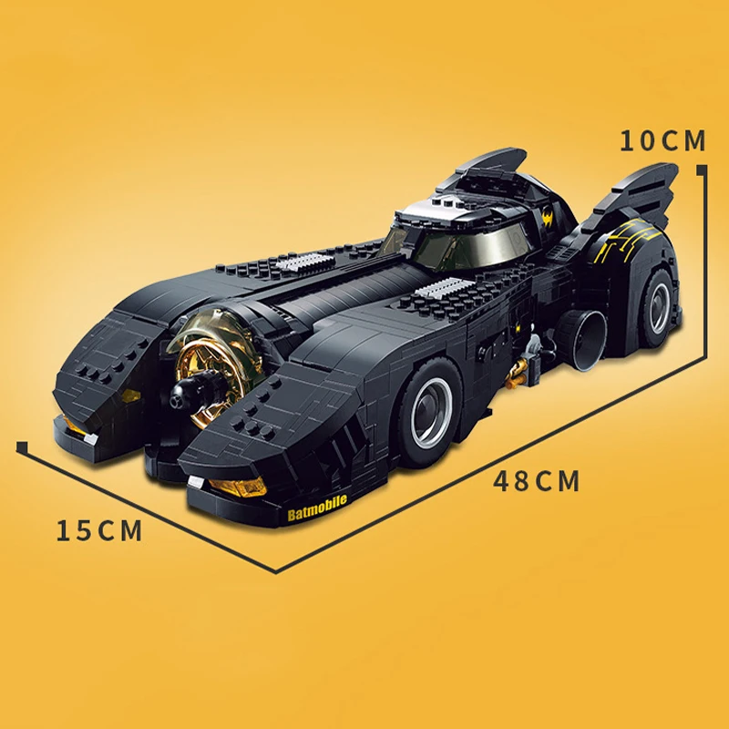 DHL 7144 Technic The Ultimate Batmobile совместимый набор машин строительные блоки MOC 15506 DC Супер