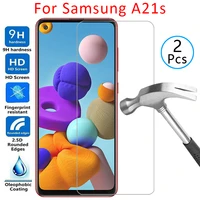 tempered glass screen protector for samsung a21s case cover on galaxy a 21s 21 a21 s protective phone coque bag samsunga21s a217