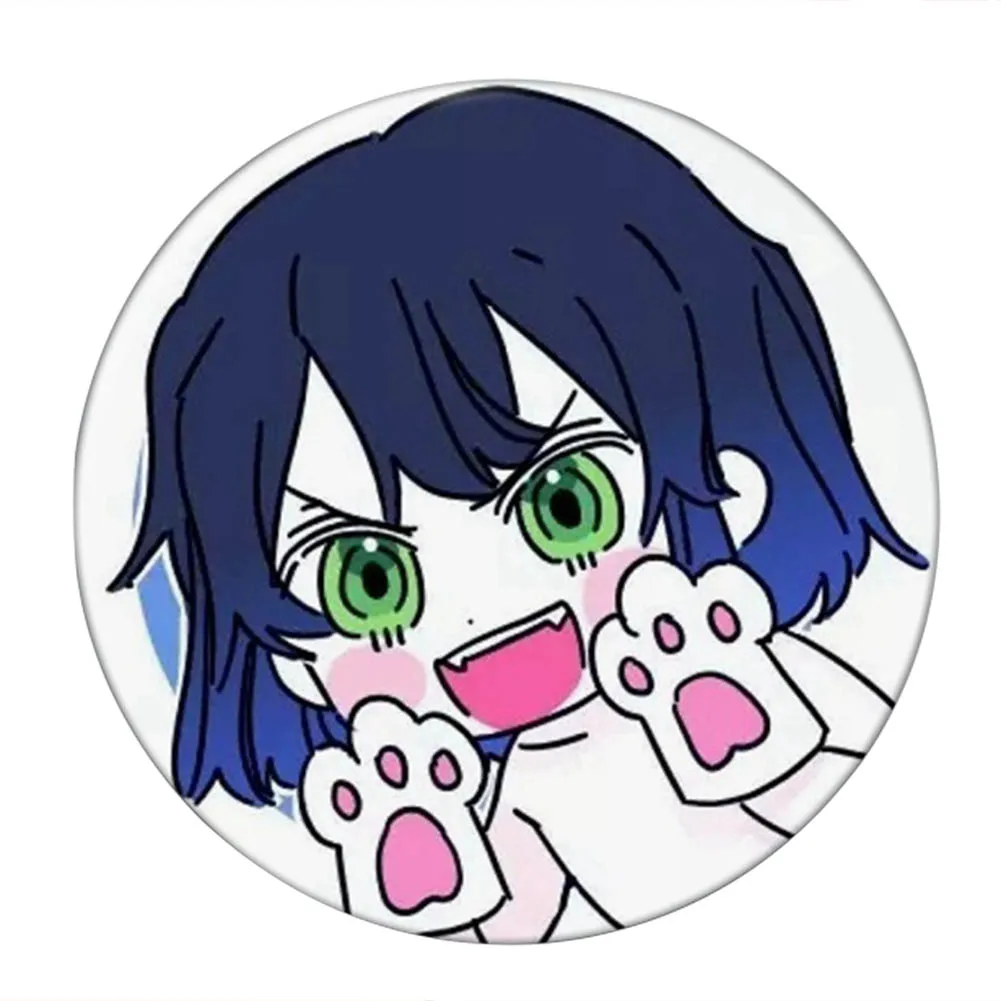 Kawaii значок аниме Demon Slayer: Kimetsu no Yaiba Kamado Tanjirou булавка для персонажа |