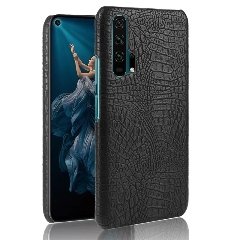 Чехол для Huawei Honor 20 Pro роскошный чехол из искусственной кожи жесткая пластиковая