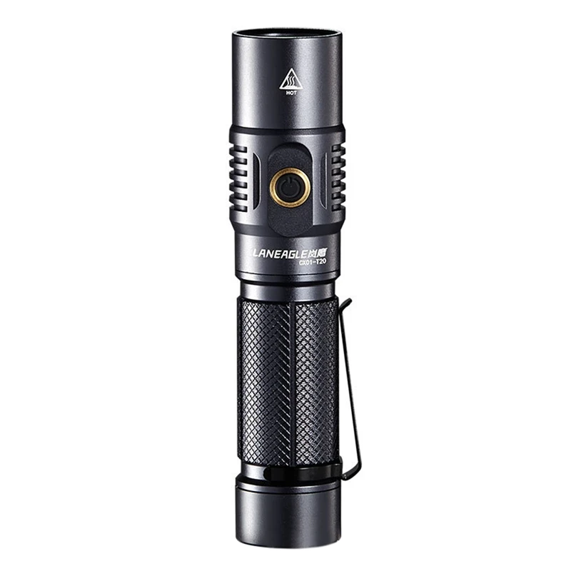 

LAN EAGLE Rechargeable Flashlight LED IPX-8 Waterproof 3 Light Modes for Outdoor Camping Hiking Cycling