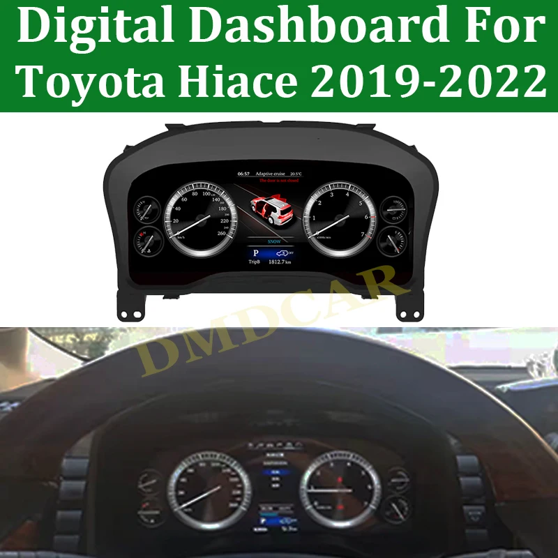 Полная панель ЖК-дисплея спидометра инструмент LINUX кластер модернизация