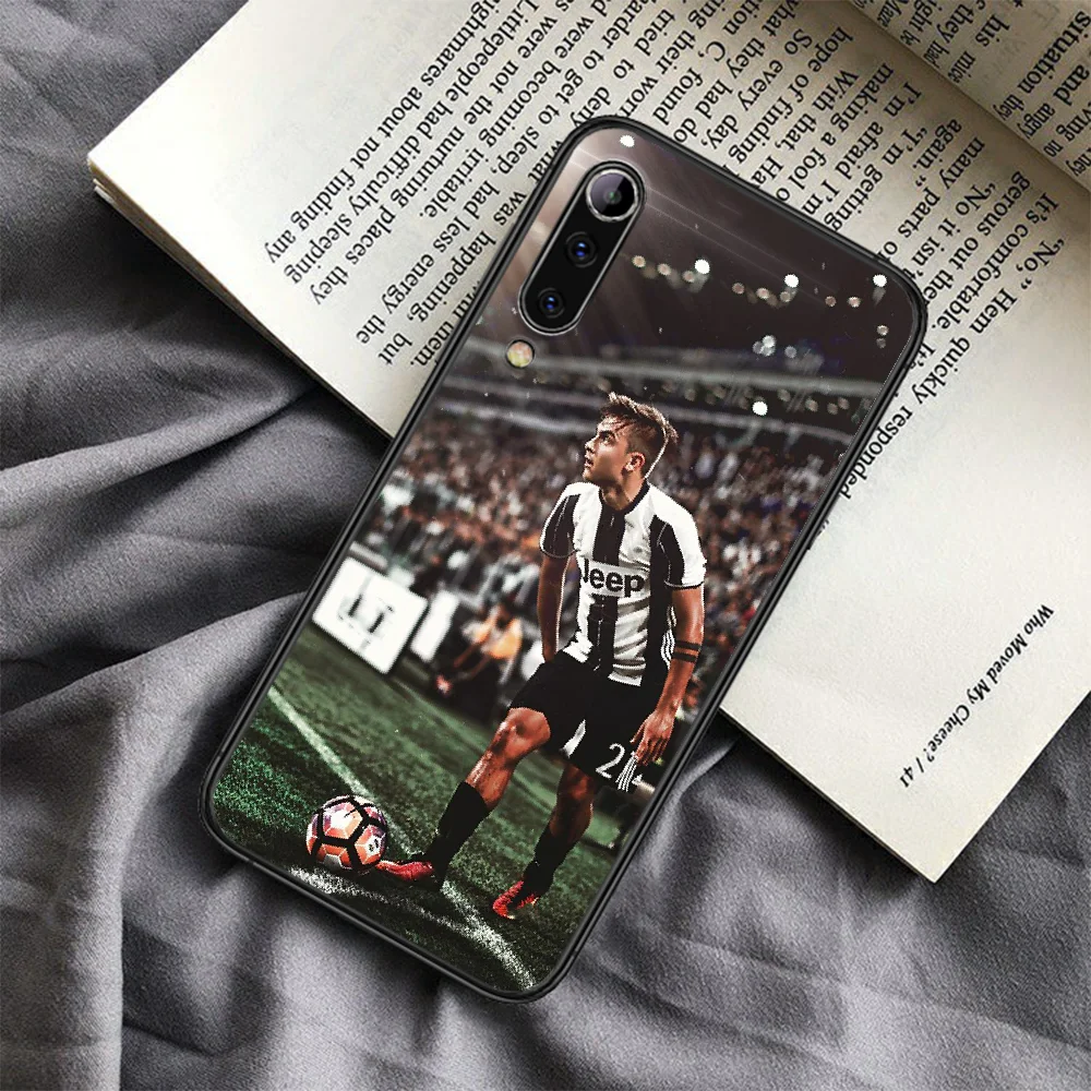 

Paulo Dybala Milan football Phone Case For Xiaomi Mi Note 10 A3 9 MAX 3 A2 8 9 Lite Pro Ultra black Cover Silicone Etui Luxury