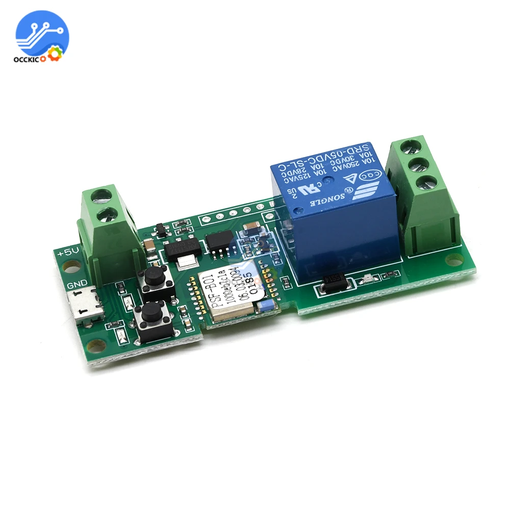 Беспроводной релейный модуль DC 5V Wifi для Android/IOS APP Control RF 433MHz дистанционный