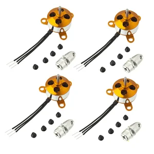 4 шт.лот A1504 2300 кв2700 кв 9G микро бесщеточный двигатель для мини 4-осевого мультикоптерамини неподвижного крыла самолета