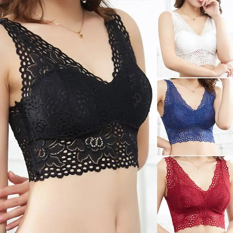 Красивое нижнее белье вязанное крючком без косточек сексуальный бюстгальтер