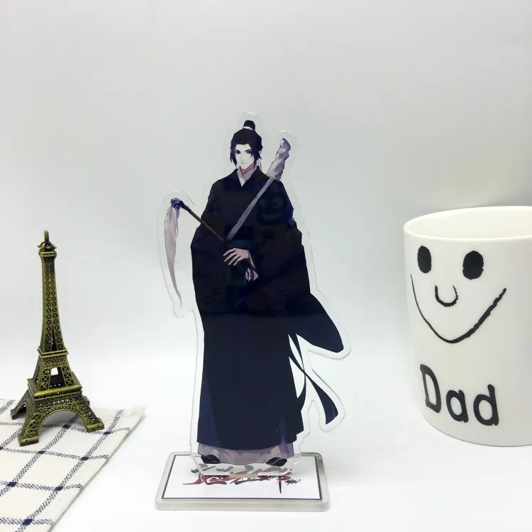 Grandmaster of Demonic культивирование мультфильм акриловый брелок мода личности цепочки для ключей, аксессуары portachiavi Chaveiros 16 см - Цвет: 18