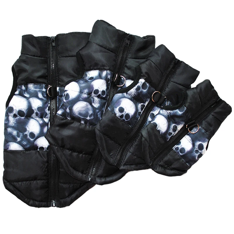 Теплая Одежда для питомцев одежда собак пальто куртка зимняя щенков жилет костюм