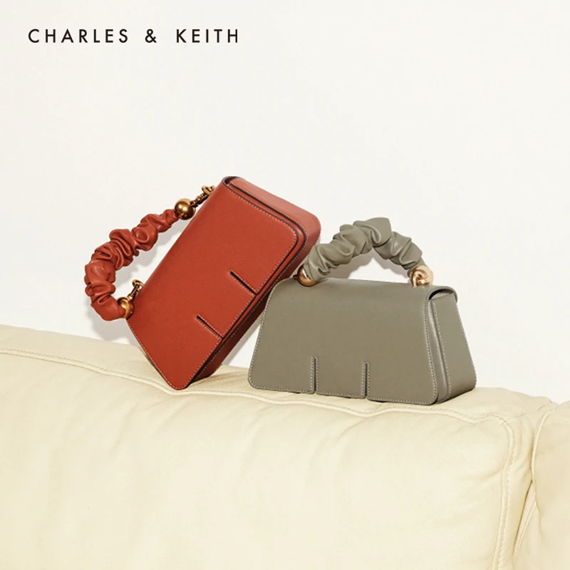 CHARLES＆KEITH Новинка на Осень 2020 CK2 50150966Женская Cумка плечо с Откидной крышкой